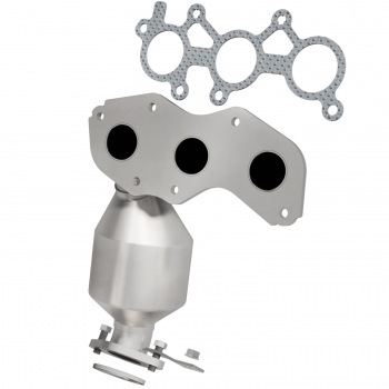 Catalytic Converter with Integrated Exhaust Manifold