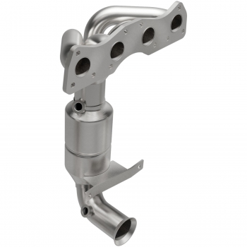 Catalytic Converter with Integrated Exhaust Manifold