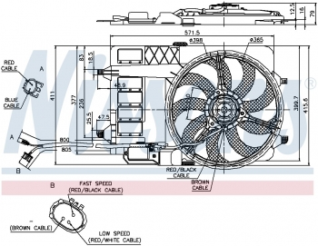 Engine Cooling Fan Assembly