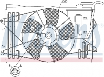 Engine Cooling Fan Assembly