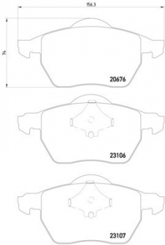 Disc Brake Pad Set