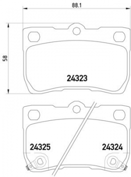 Disc Brake Pad Set