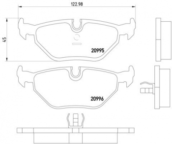 Disc Brake Pad Set