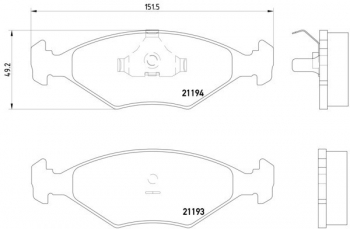 Disc Brake Pad Set