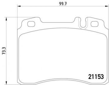 Disc Brake Pad Set