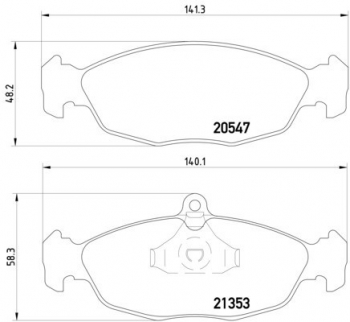 Disc Brake Pad Set