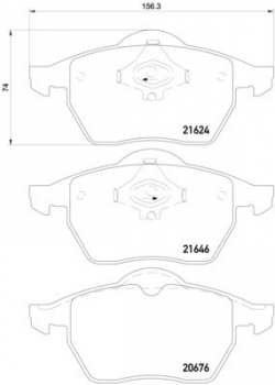 Disc Brake Pad Set