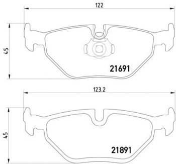 Disc Brake Pad Set