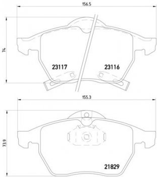 Disc Brake Pad Set