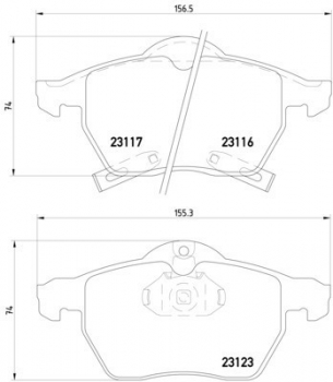 Disc Brake Pad Set