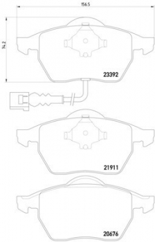 Disc Brake Pad Set
