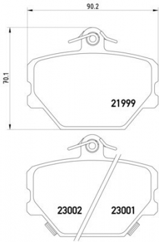 Disc Brake Pad Set