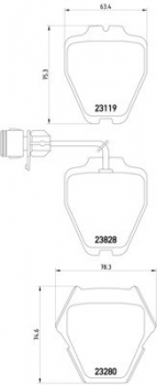 Disc Brake Pad Set
