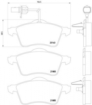 Disc Brake Pad Set