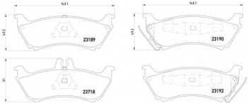 Disc Brake Pad Set