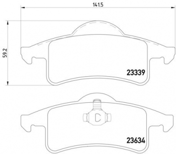 Disc Brake Pad Set