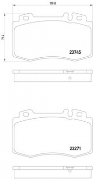Disc Brake Pad Set