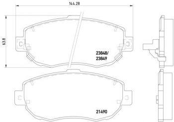 Disc Brake Pad Set