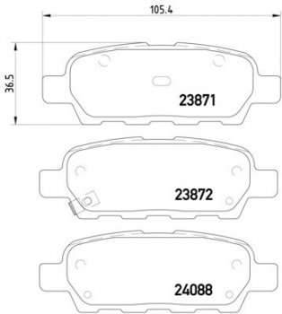 Disc Brake Pad Set