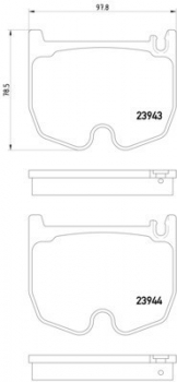 Disc Brake Pad Set