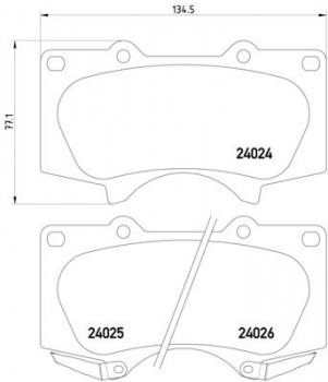 Disc Brake Pad Set