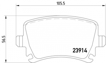 Disc Brake Pad Set