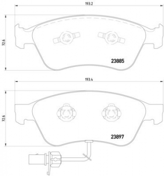 Disc Brake Pad Set