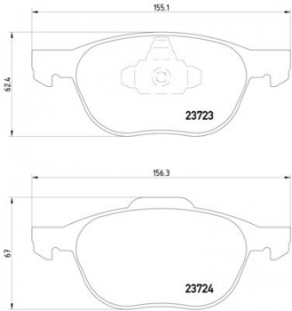 Disc Brake Pad Set