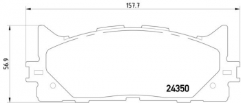 Disc Brake Pad Set