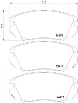 Disc Brake Pad Set