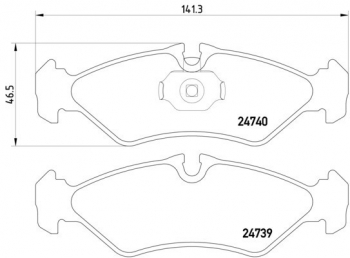 Disc Brake Pad Set