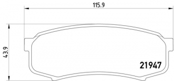 Disc Brake Pad Set