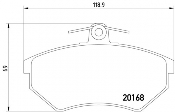 Disc Brake Pad Set