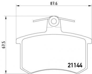 Disc Brake Pad Set