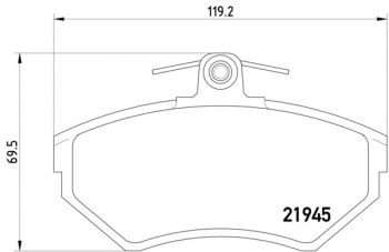 Disc Brake Pad Set