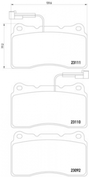 Disc Brake Pad Set