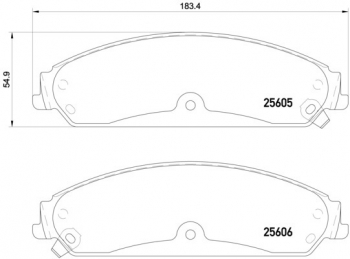 Disc Brake Pad Set