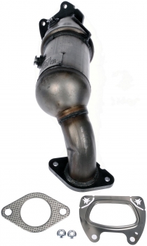 Catalytic Converter with Integrated Exhaust Manifold