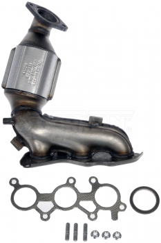 Catalytic Converter with Integrated Exhaust Manifold