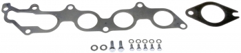 Catalytic Converter with Integrated Exhaust Manifold