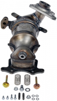 Catalytic Converter with Integrated Exhaust Manifold