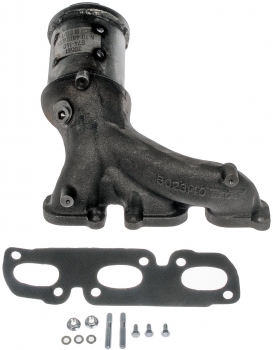 Catalytic Converter with Integrated Exhaust Manifold