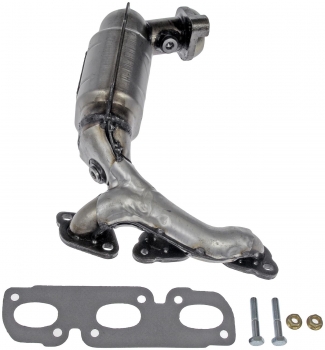 Catalytic Converter with Integrated Exhaust Manifold
