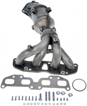 Catalytic Converter with Integrated Exhaust Manifold