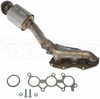 Catalytic Converter with Integrated Exhaust Manifold
