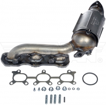 Catalytic Converter with Integrated Exhaust Manifold