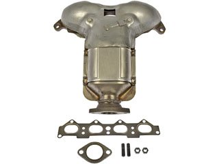 Catalytic Converter with Integrated Exhaust Manifold