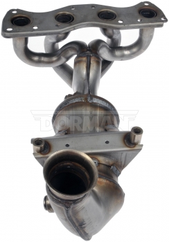 Catalytic Converter with Integrated Exhaust Manifold