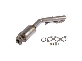 Catalytic Converter with Integrated Exhaust Manifold
