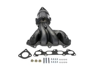 Catalytic Converter with Integrated Exhaust Manifold